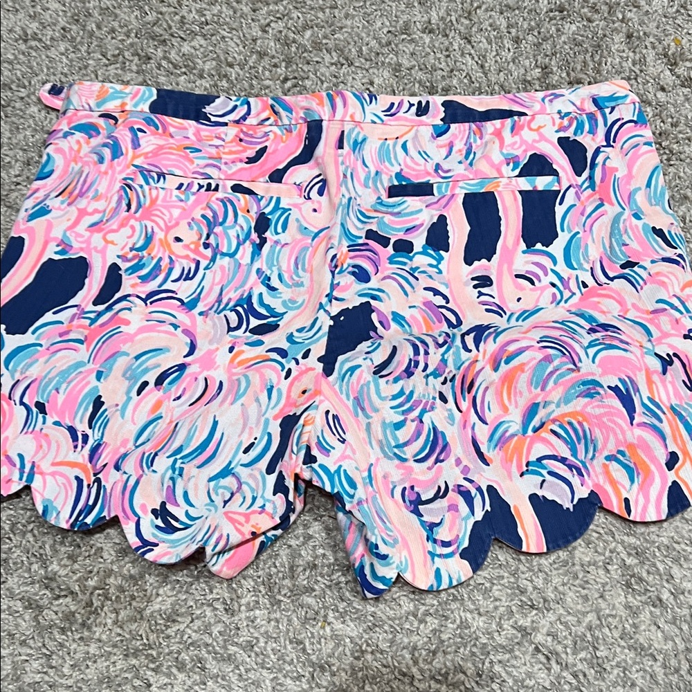 Lilly Pulitzer Multicolor Patterned Side Zip Scal… - image 4
